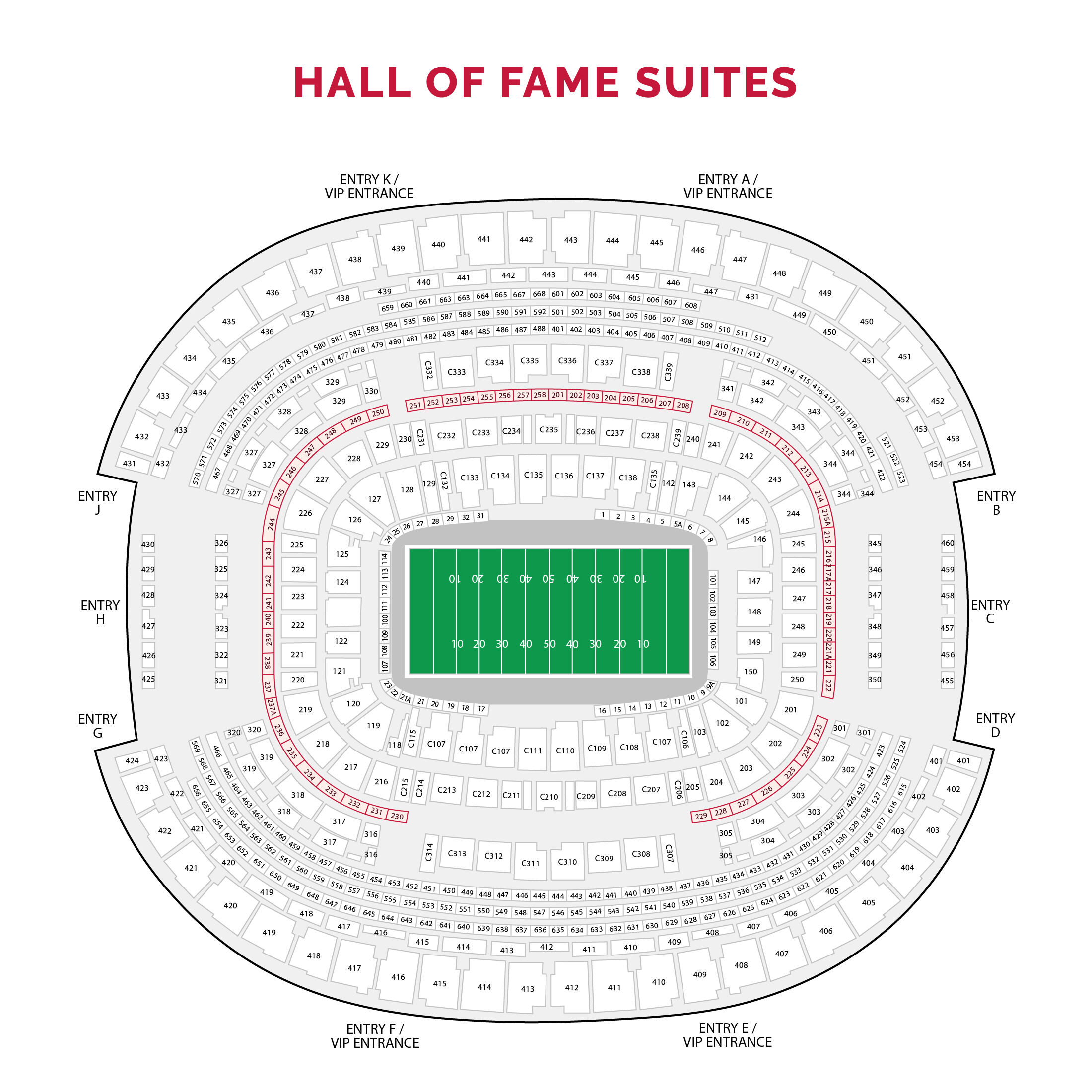 Hall of Fame Suites